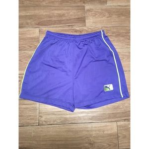 Large Vintage PUMA Embroidered Sweat Shorts